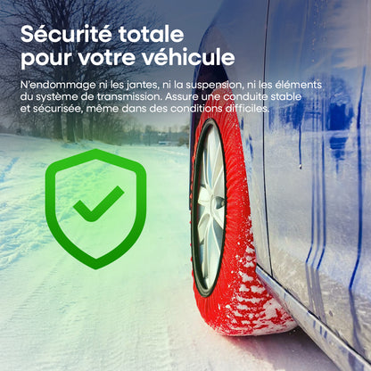 CHAUSSETTES NEIGE TEXTILE (X2) TAILLE L AMIO