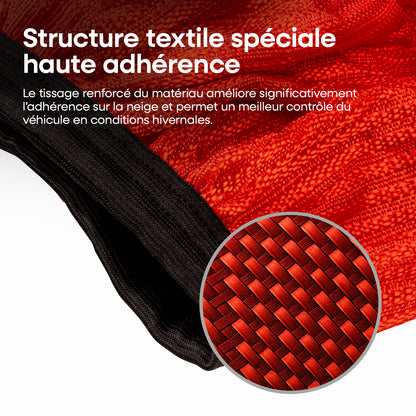 CHAUSSETTES NEIGE TEXTILE (X2) TAILLE L AMIO