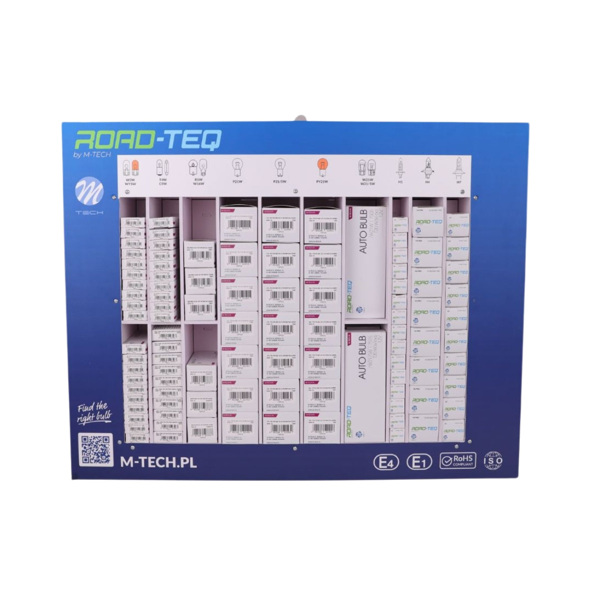 Présentoir M-TECH EKSPTZ14 - vue complémentaire