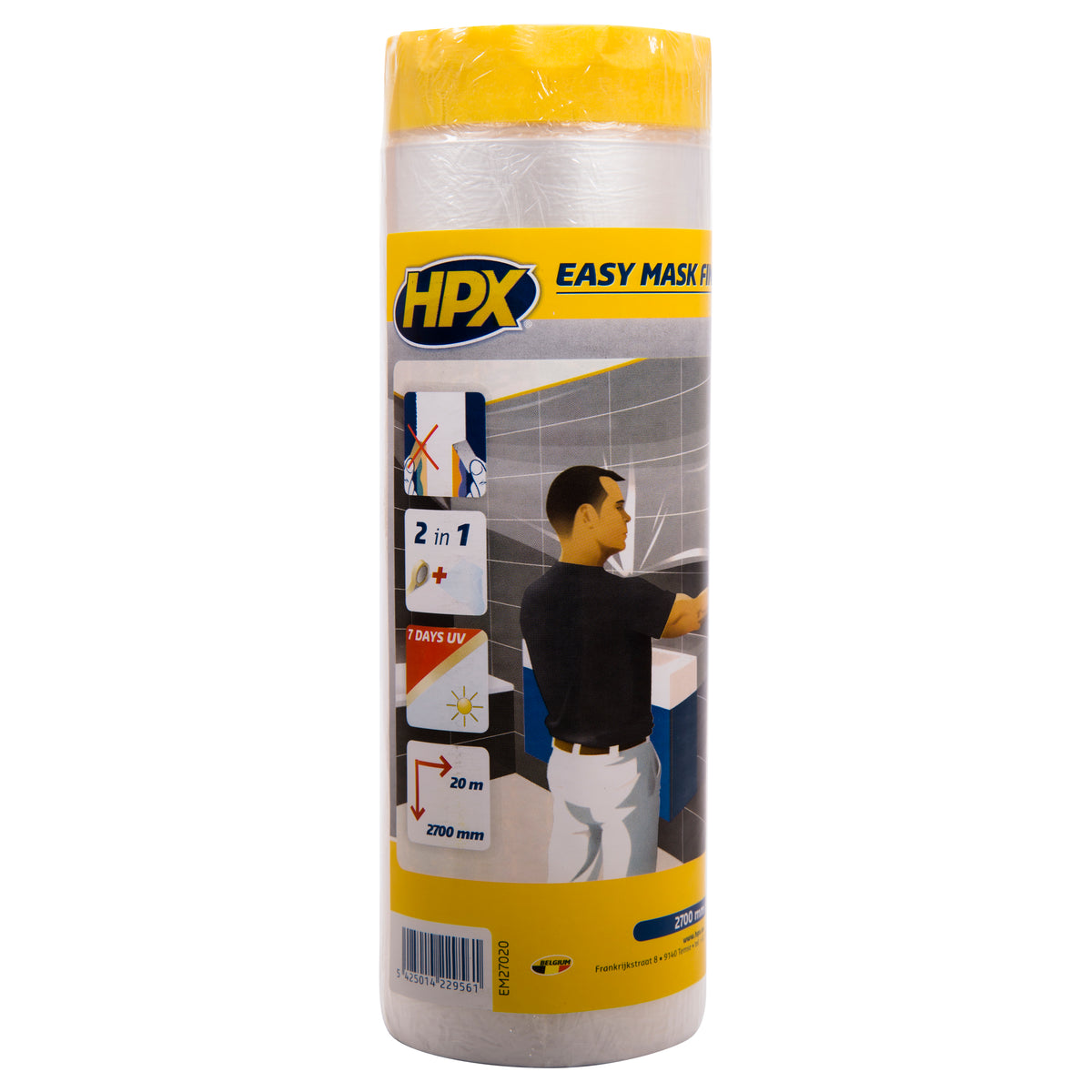 Film de masquage électrostatique HPX Easy Mask Fine Line 110 cm x 33 m