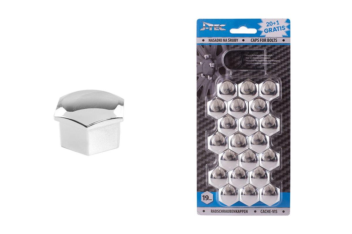 Cache Écrous 19mm Chrome x21 – Planet Line B2B