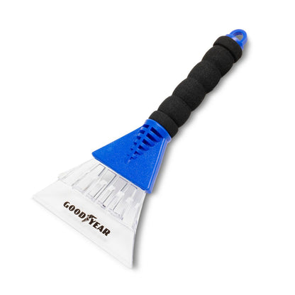 GRATTE-GIVRE MANCHE ERGONOMIQUE AVEC MOUSSE GOODYEAR