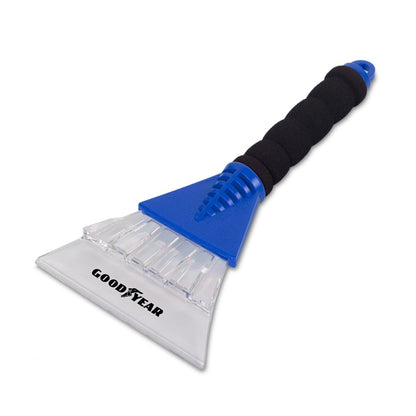 GRATTE-GIVRE MANCHE ERGONOMIQUE AVEC MOUSSE GOODYEAR