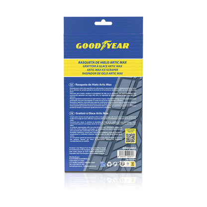 GRATTE-GIVRE EN ABS + ACIER INOXYDABLE 345 MM GOODYEAR