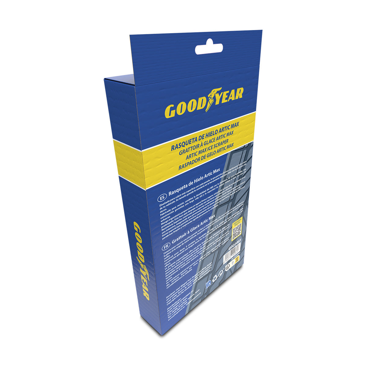 GRATTE-GIVRE EN ABS + ACIER INOXYDABLE 345 MM GOODYEAR