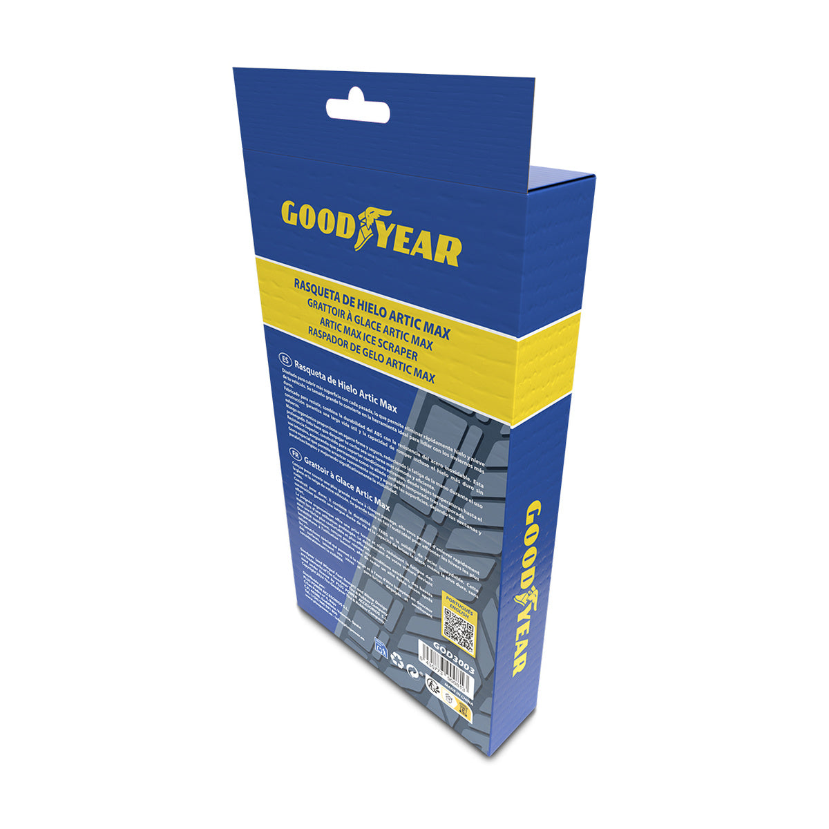 GRATTE-GIVRE EN ABS + ACIER INOXYDABLE 345 MM GOODYEAR