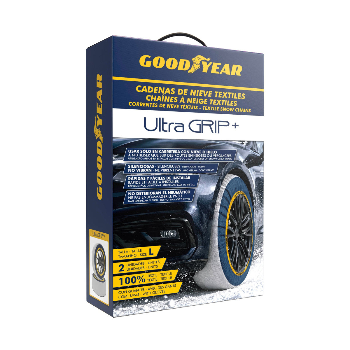 JEUX CHAUSSETTES NEIGE UTRAGRIP+ GOODYEAR TAILLE L