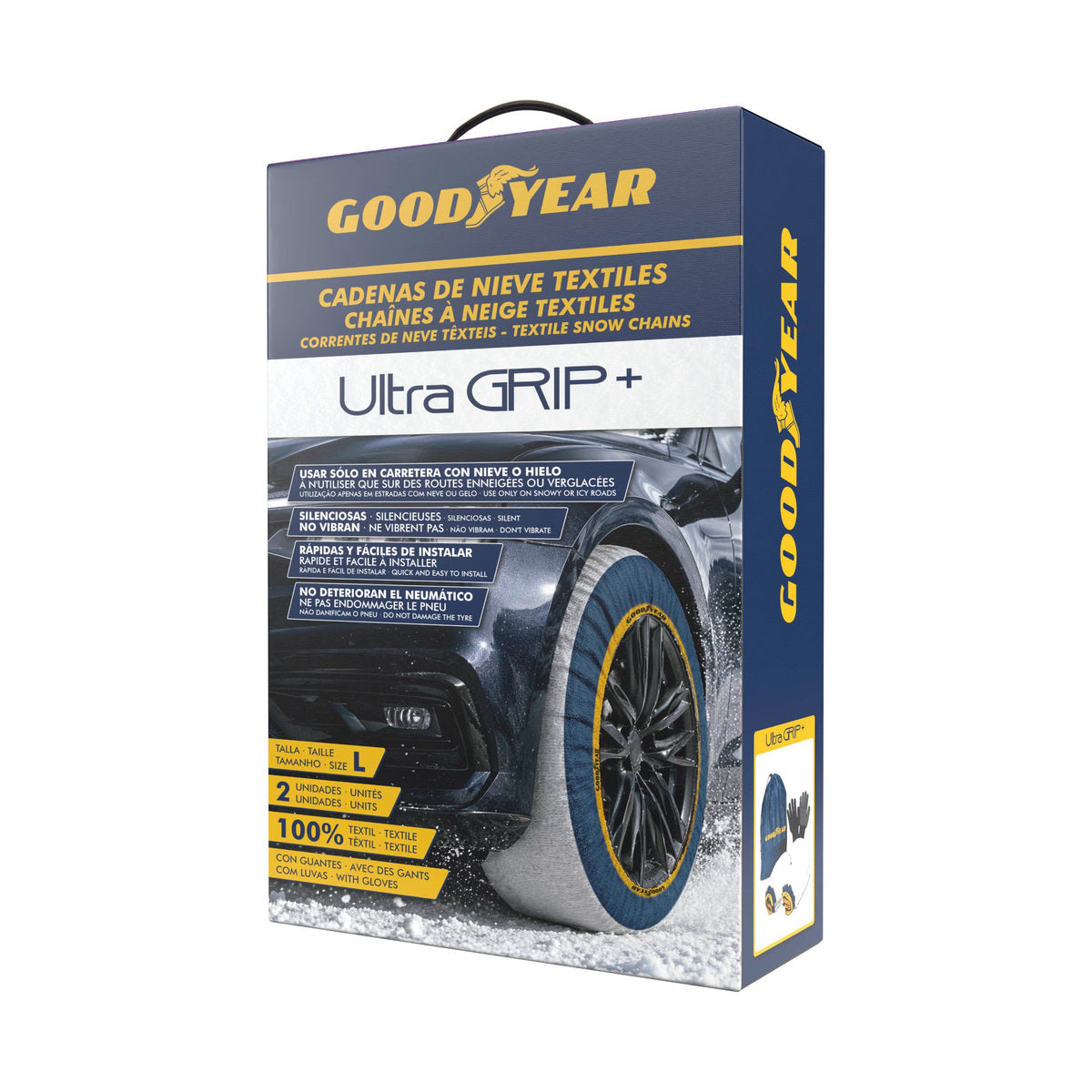 JEUX CHAUSSETTES NEIGE UTRAGRIP+ GOODYEAR TAILLE L