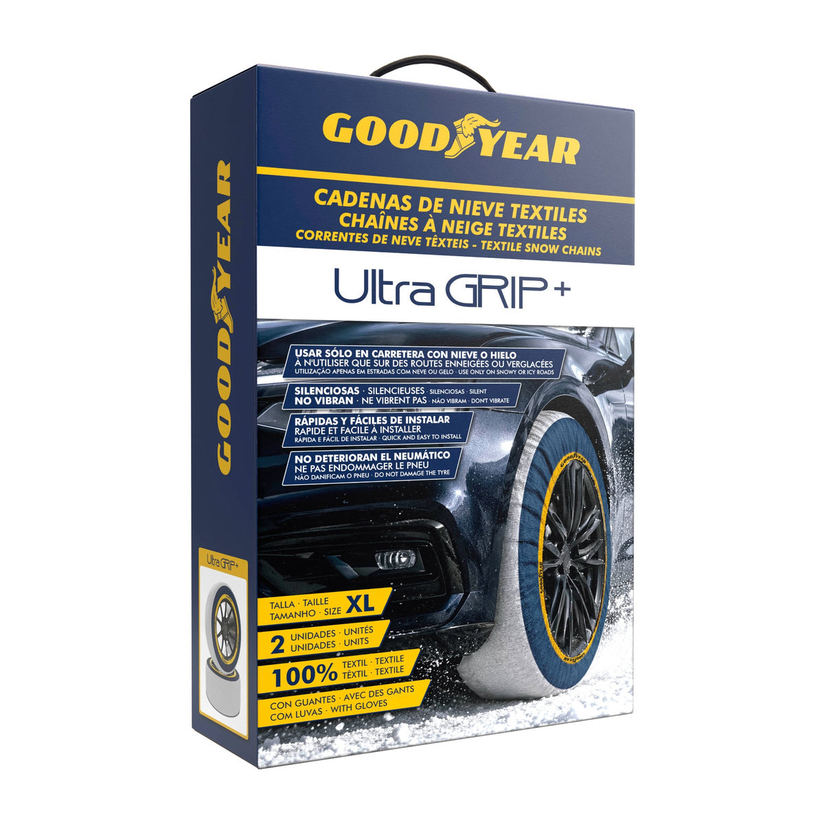 JEUX CHAUSSETTES NEIGE UTRAGRIP+ GOODYEAR TAILLE XL