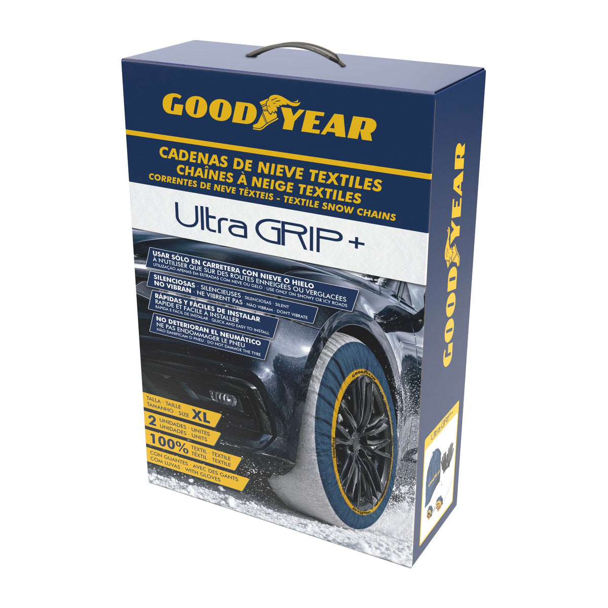 JEUX CHAUSSETTES NEIGE UTRAGRIP+ GOODYEAR TAILLE XL