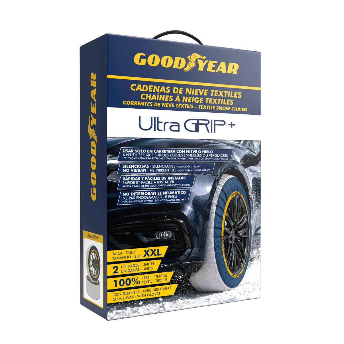 JEUX CHAUSSETTES NEIGE UTRAGRIP+ GOODYEAR TAILLE XXL