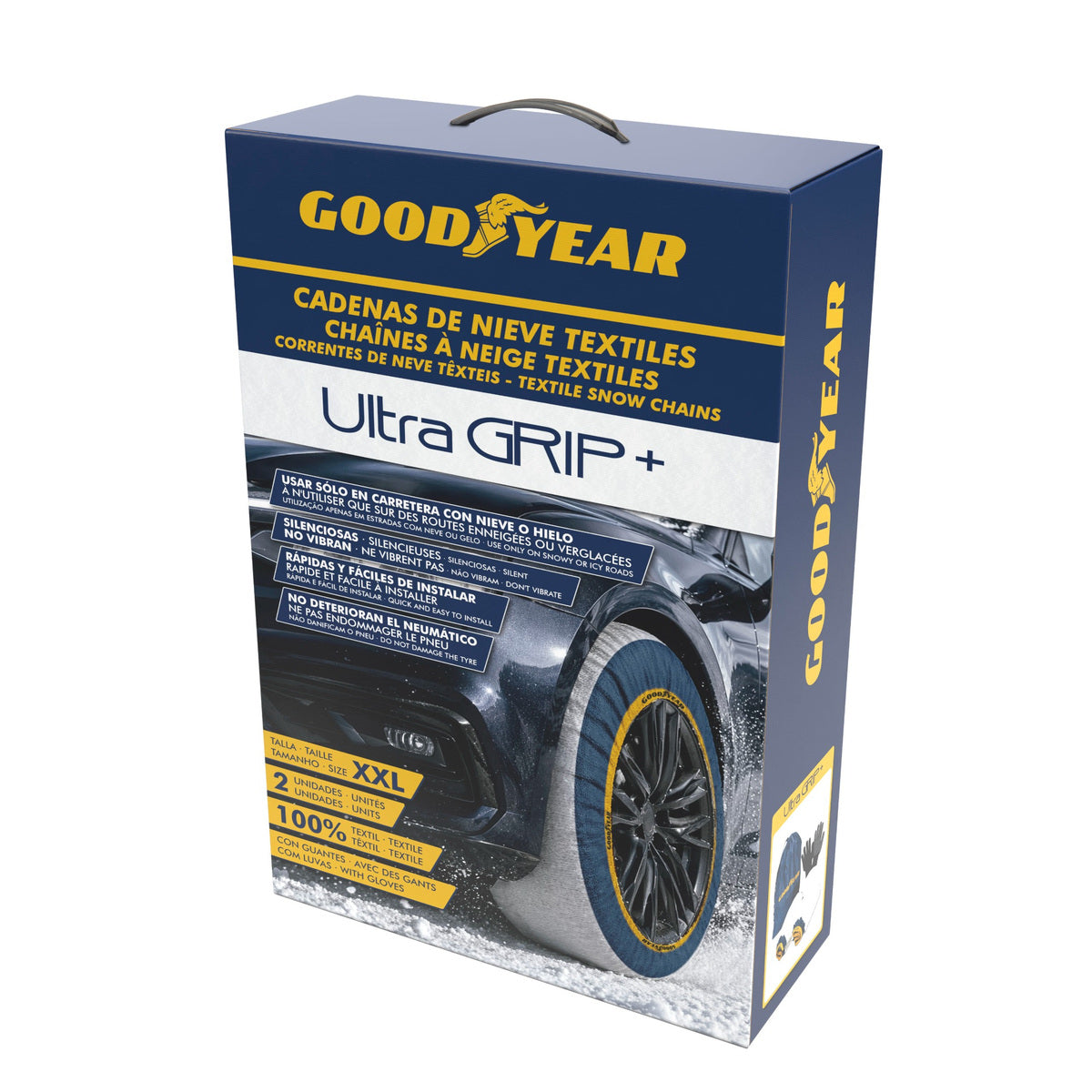 JEUX CHAUSSETTES NEIGE UTRAGRIP+ GOODYEAR TAILLE XXL