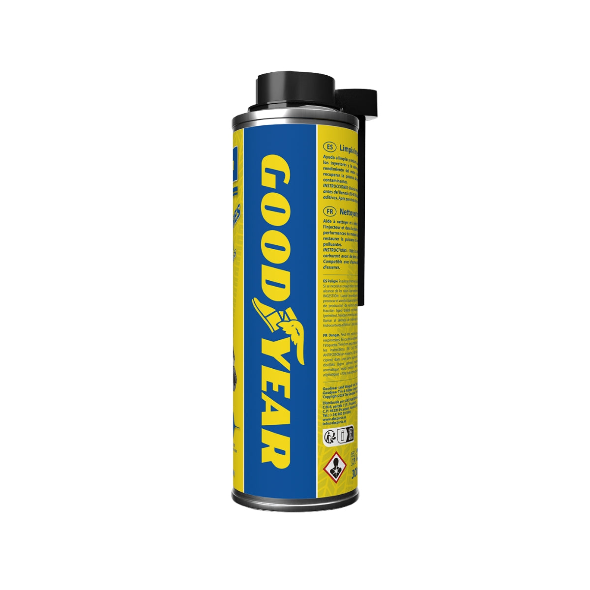 NETTOYANT INJECTEURS ESSENCE 300ML GOODYEAR