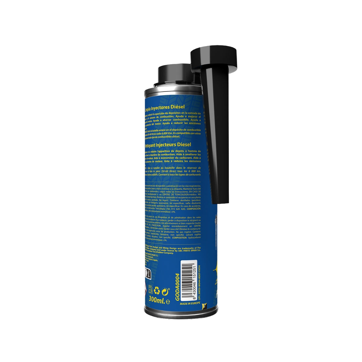 NETTOYANT INJECTEURS DIESEL 300ML GOODYEAR