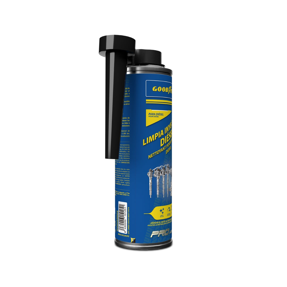 NETTOYANT INJECTEURS DIESEL 300ML GOODYEAR