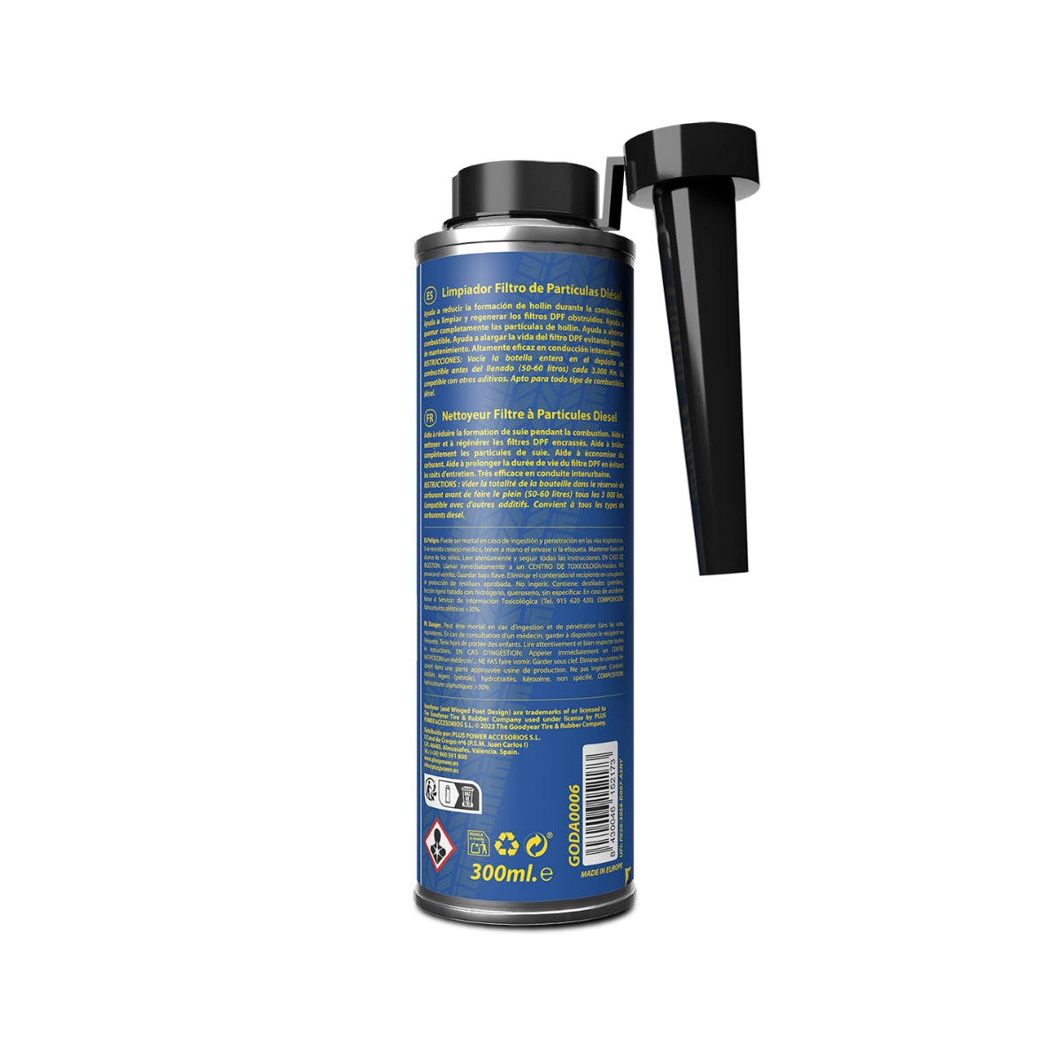 NETTOYANT FILTRE A PARTICULES 300ML GOODYEAR
