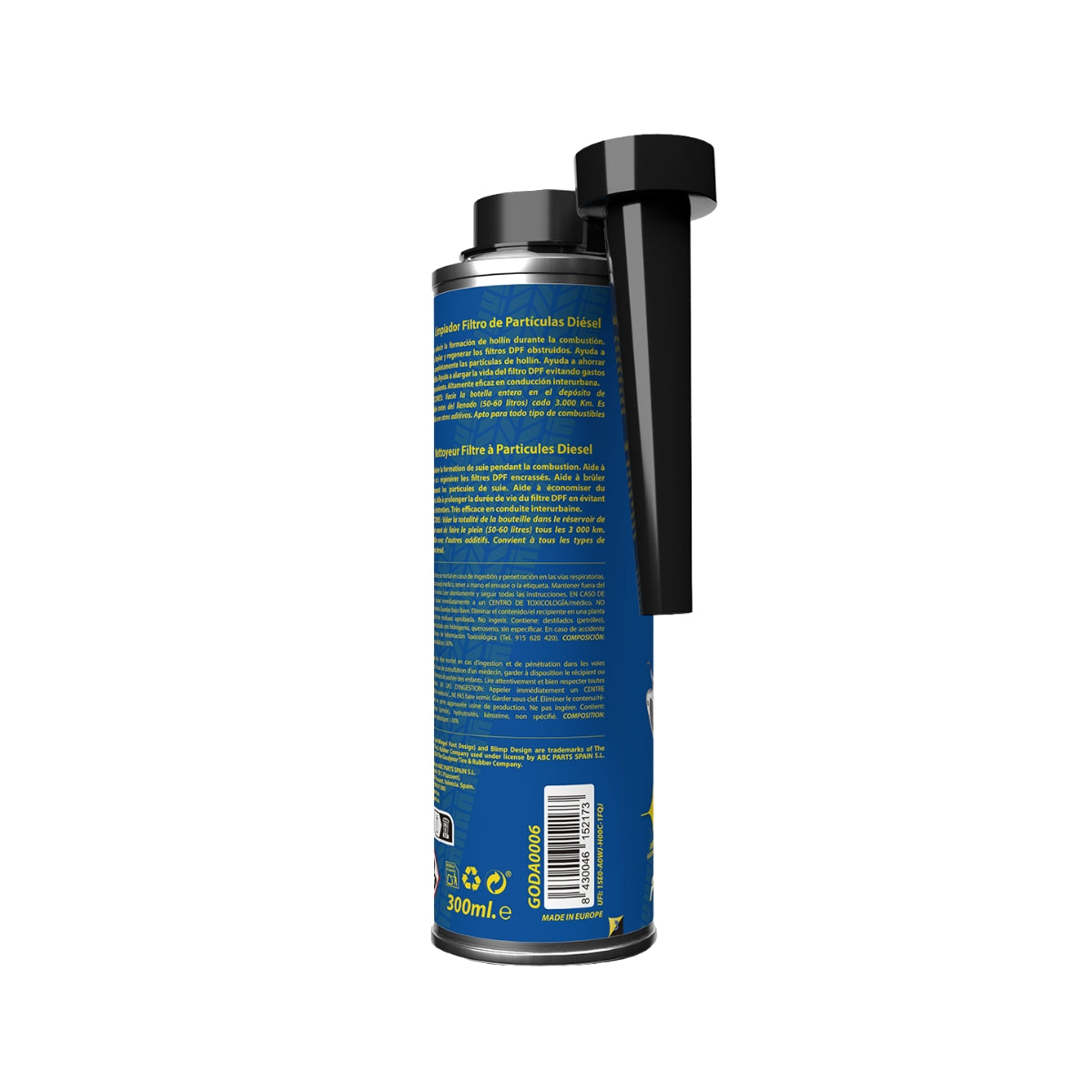 NETTOYANT FILTRE A PARTICULES 300ML GOODYEAR