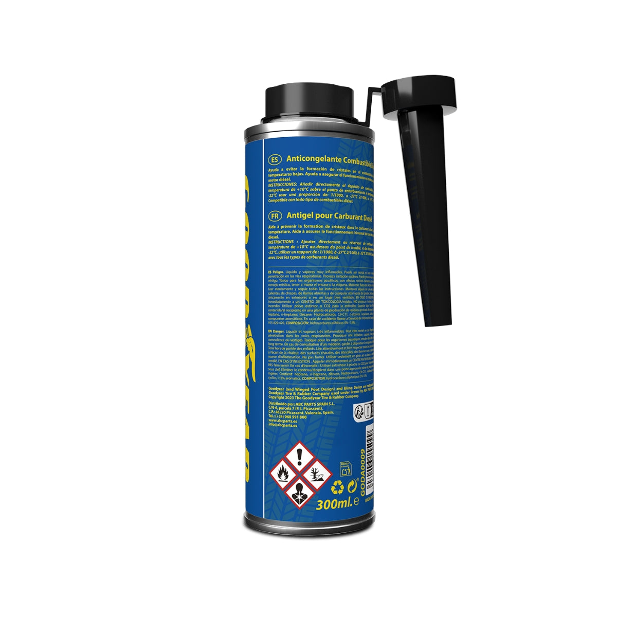 ANTIGEL DIESEL 300ML GOODYEAR
