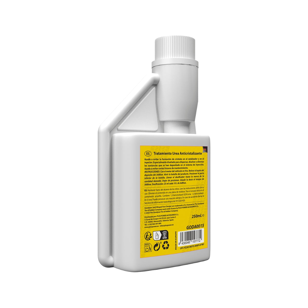 TRAITEMENT ANTI CRISTALLISANT A L'UREE POUR AD BLUE 250ML GOODYEAR