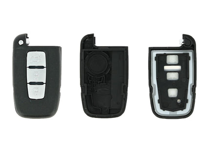 COQUE CLE ADAPTABLE POUR HYUNDAI 3 BOUTONS  LAME FRAISEE KEYSKAR