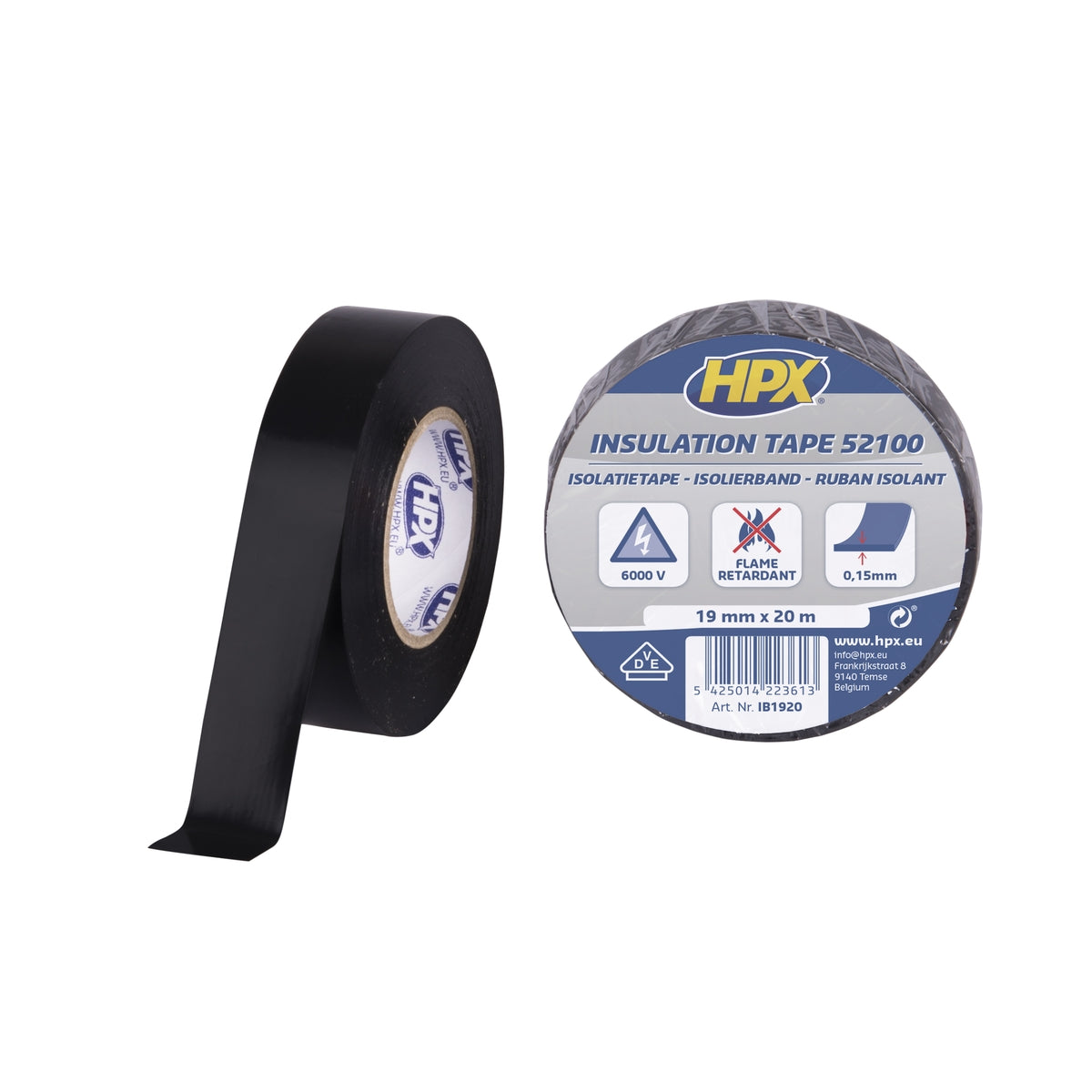 PRÉSENTOIR DE COMPTOIR RUBAN ADHÉSIF ISOLANT 120 X IB1920 HPX