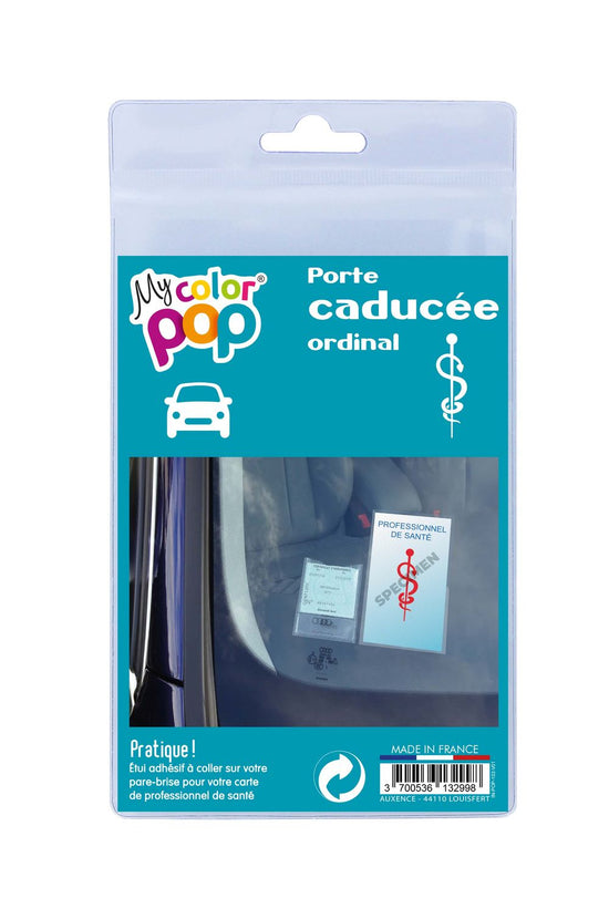 PORTE CADUCEE ADHESIF
