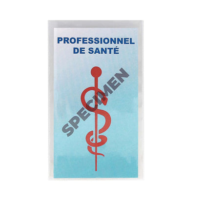 PORTE CADUCEE ADHESIF