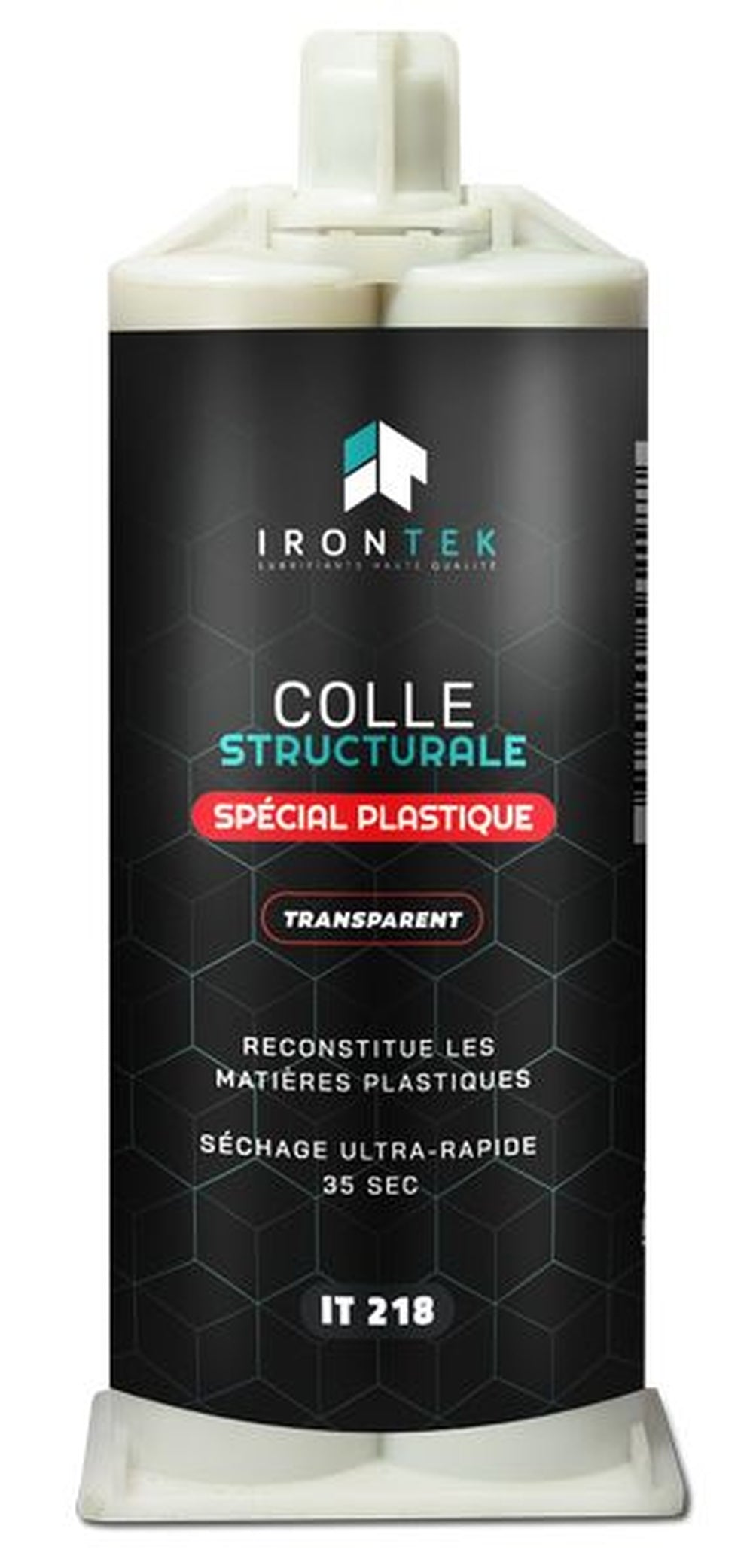 COLLE STRUCTURALE TRANSPARENT 2K PLASTIQUE 35 SEC 50ML