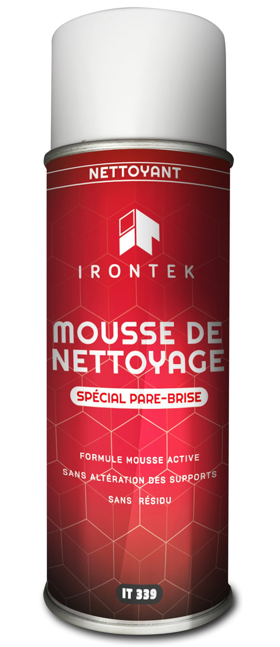 MOUSSE DE NETTOYAGE SPÉCIAL PARE-BRISE (400ML)