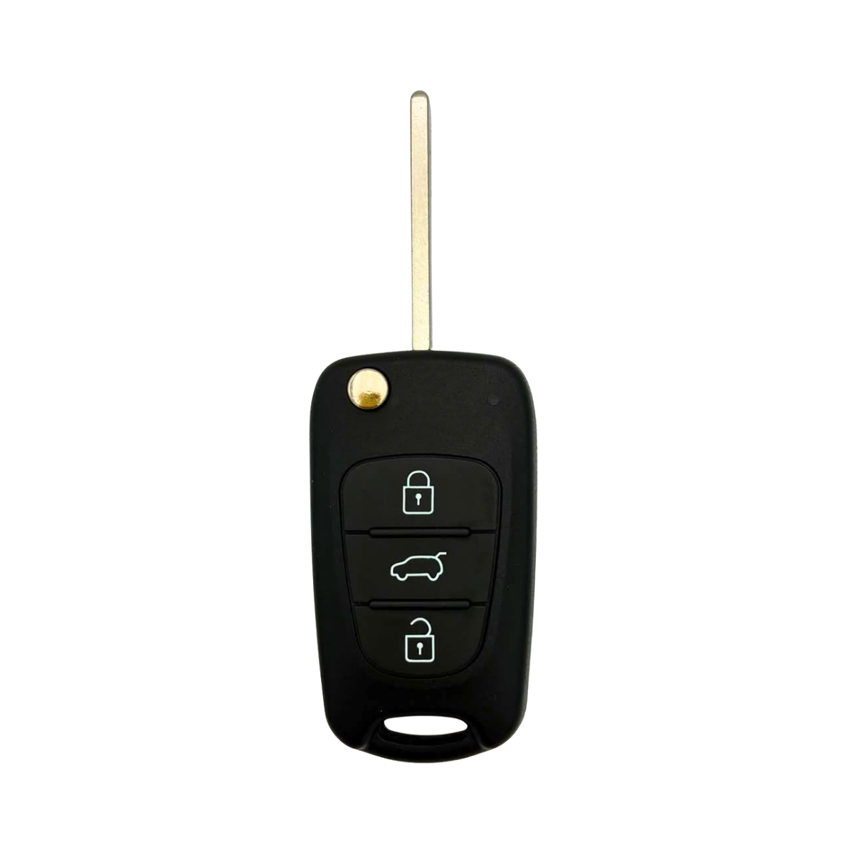 Coque de clé adaptable Kia Venga KIA17, vue 1