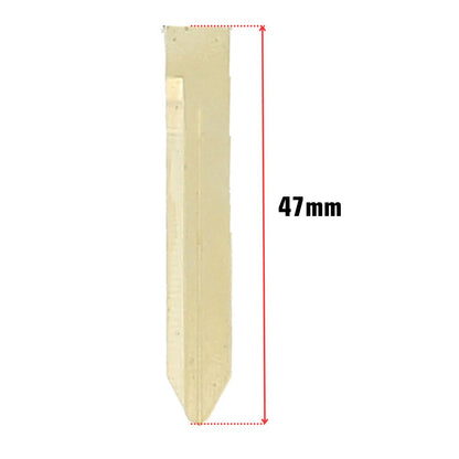 COQUE CLE ADAPTABLE POUR TOYOTA 2 BOUTONS LAME CRANTEE KEYSKAR