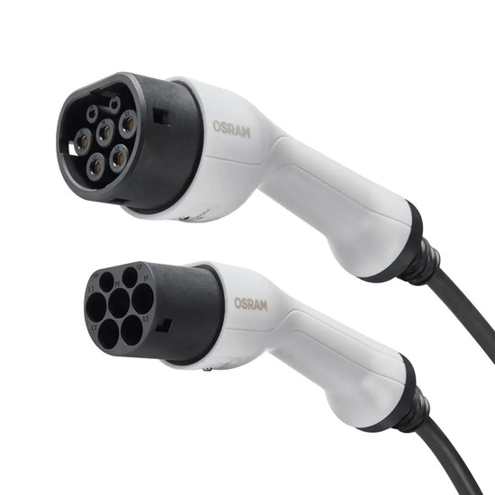 CABLE DE CHARGE VEHICULE ELECTRIQUE 7 BROCHES 16A, TYPE2  > TYPE 2 3,3kW 5M 3 PHASE
