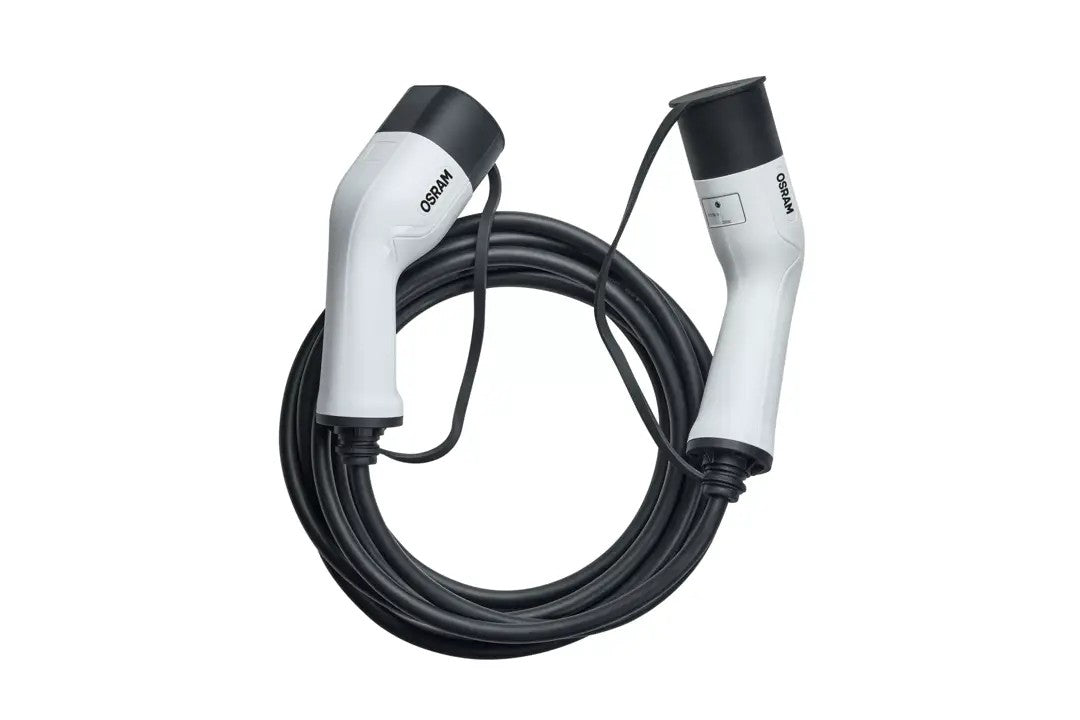 CABLE DE CHARGE VEHICULE ELECTRIQUE 7 BROCHES 32A, TYPE2  > TYPE 2, 7,2kW 5M 1 PHASE