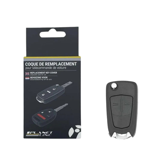 COQUE CLE ADAPTABLE POUR OPEL 3 BOUTONS LAME FRAISEE KEYSKAR
