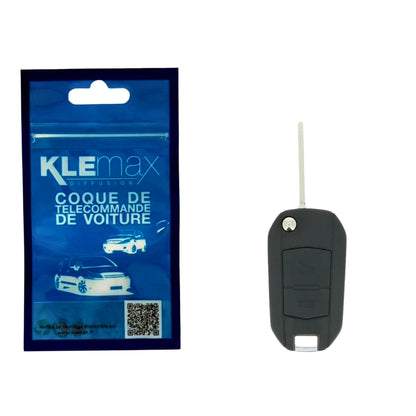COQUE CLE ADAPTABLE OPEL 2 BOUTONS LAME FRAISEE RETRACTABLE 6MM