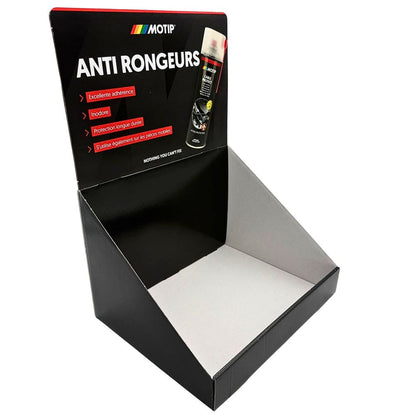 PRESENTOIR DE COMPTOIR 12 AEROSOLS ANTI-RONGEUR 500ML MOTIP