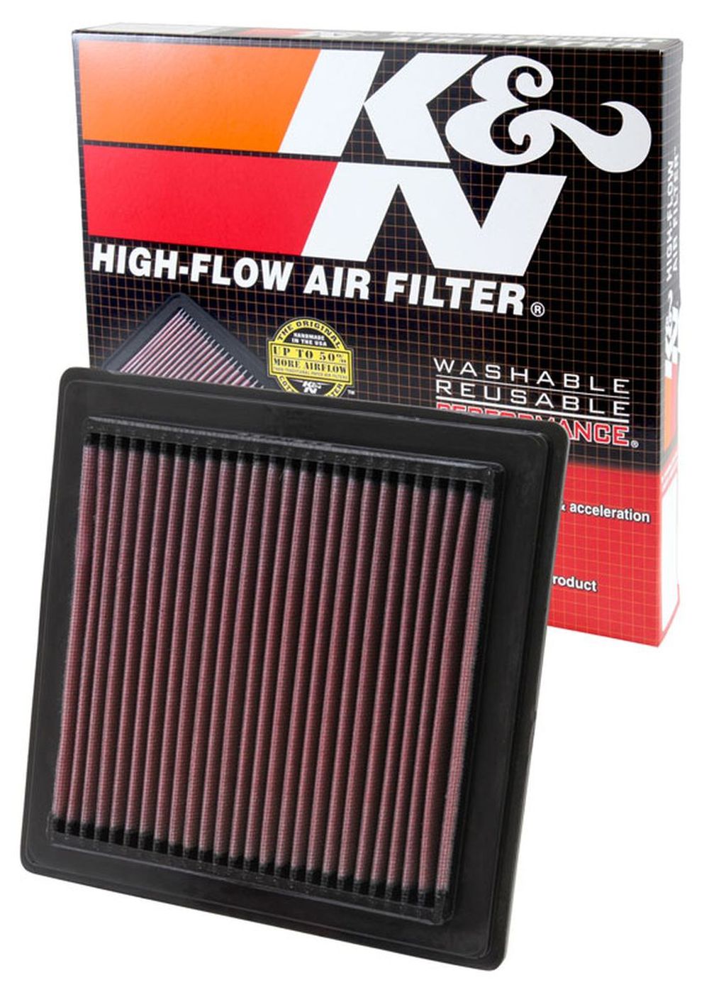 FILTRE A AIR DE REMPLACEMENT K&N ADAPTABLE POU POLARIS