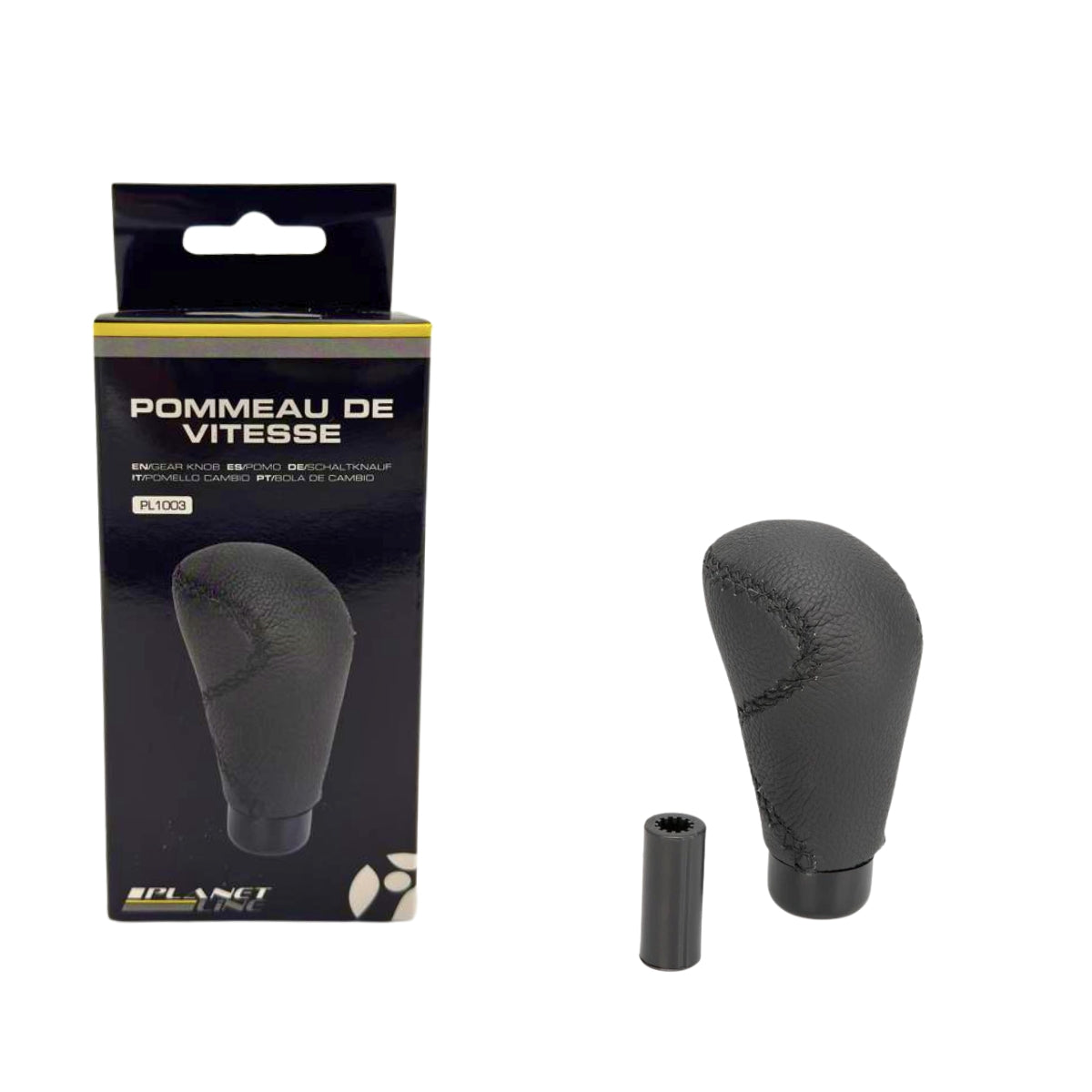 POMMEAU SIMILI CUIR NOIR (HORS BAGUE MARCHE AR)