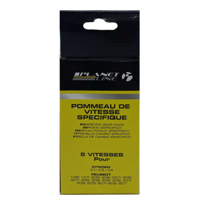 POMMEAU ADAPTABLE POUR PEUGEOT 106/107/205/206/207/306/307/308/C1/C3