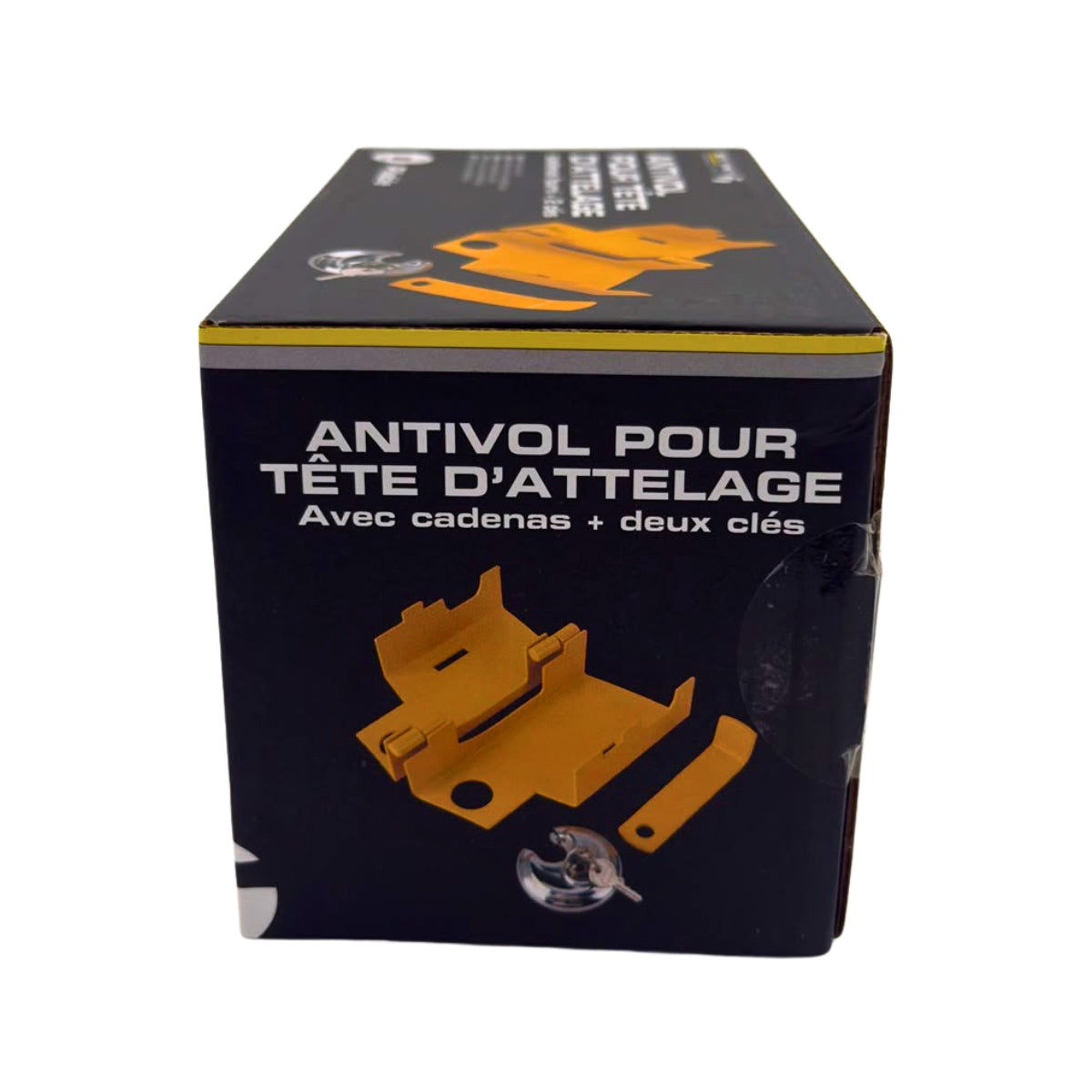ANTIVOL REMORQUE POUR TETE D'ATTELAGE (AVEC LE CADENAS)