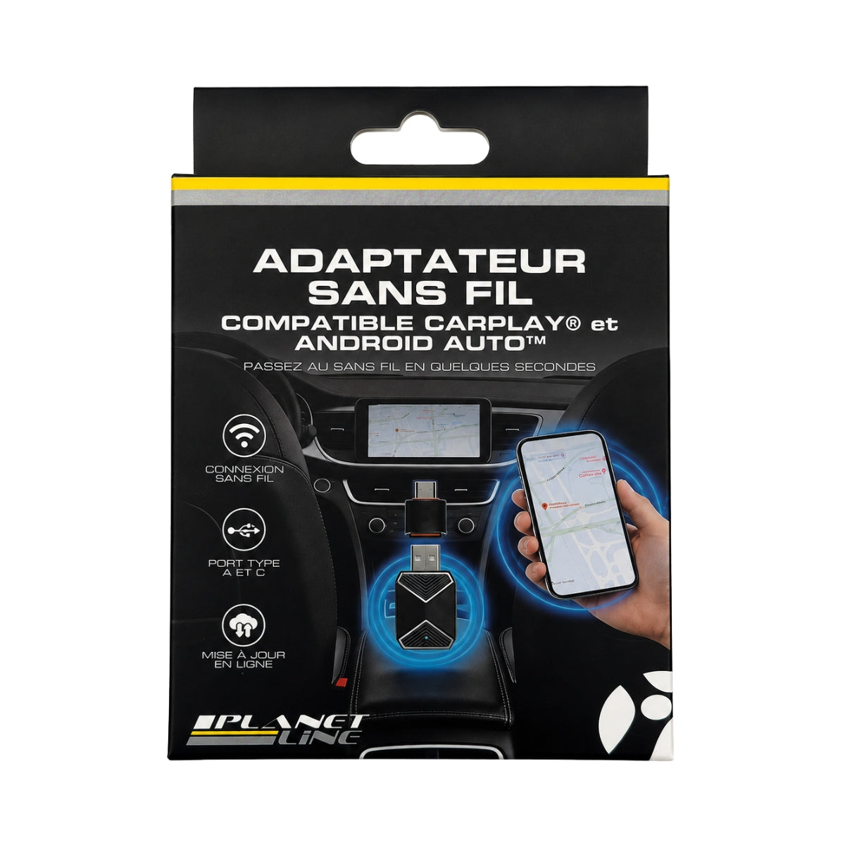ADAPTATEUR CARPLAY SANS FIL