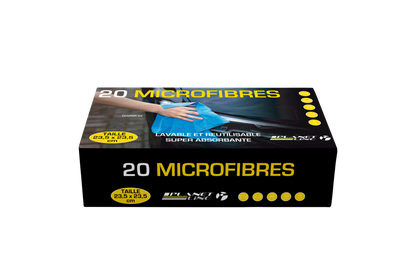 BOITE DEVIDOIR 20 MICROFIBRES 23,5X23,5CM