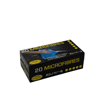 BOITE DEVIDOIR 20 MICROFIBRES 23,5X23,5CM