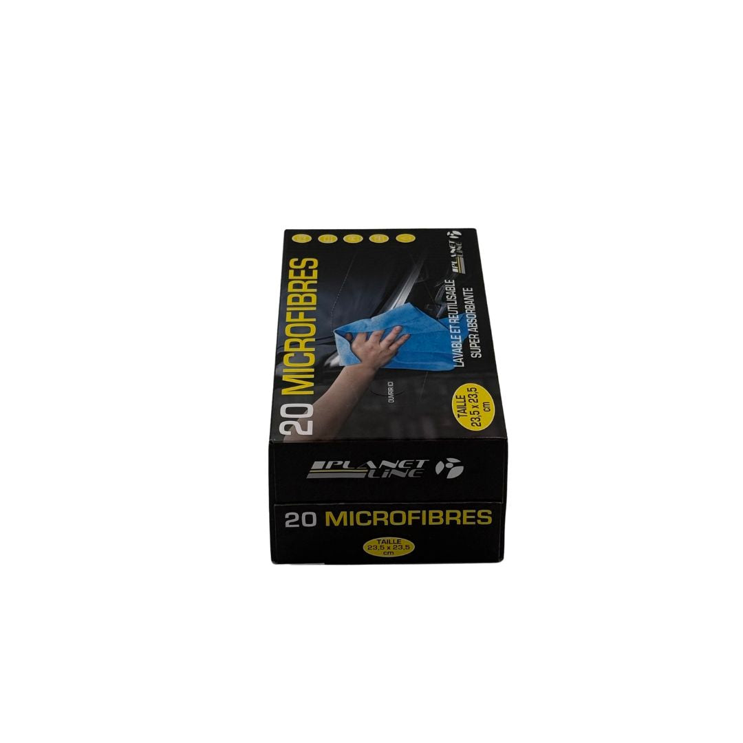 BOITE DEVIDOIR 20 MICROFIBRES 23,5X23,5CM