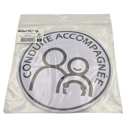 DISQUE ADHESIF "CONDUITE ACCOMPAGNEE"