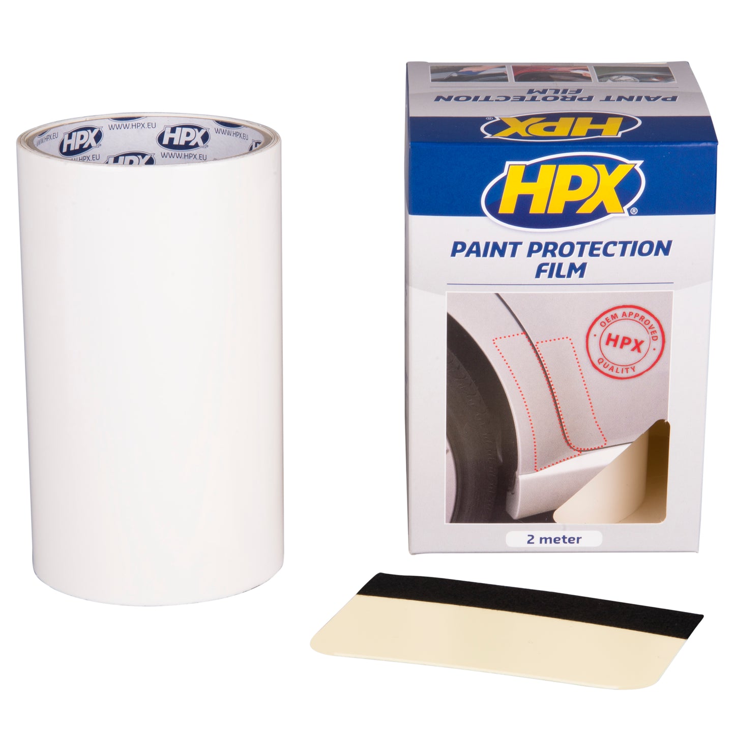 FILM PROTECTION PEINTURE - TRANSPARENT 150MM X 2M HPX