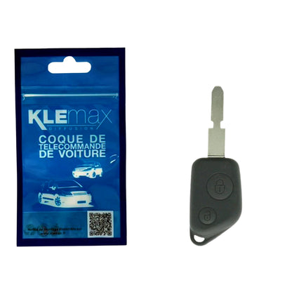 COQUE CLE ADAPTABLE PSA 2 BOUTONS LAME FRAISEE FIXE 7MM