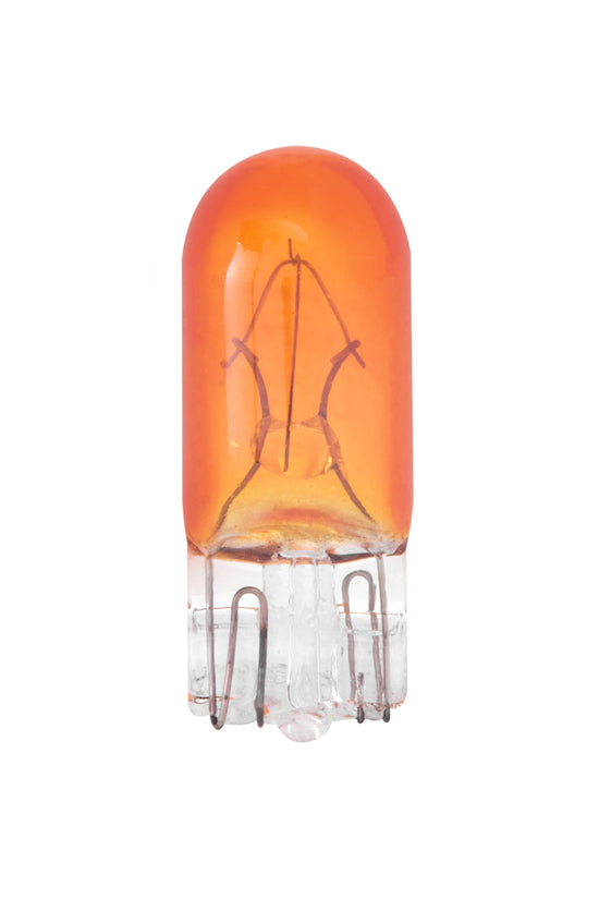 2 AMPOULES 12V 5W WEDGEBASE W2.1X9.5D ORANGE (BLISTER) RING