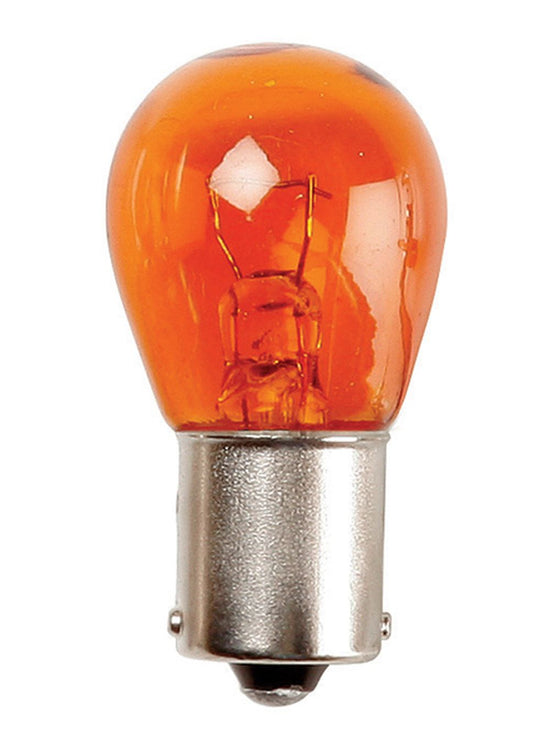 1 AMPOULE 12V 21W OSP BAU15S ORANGE (BOITE) (POUR BU180) RING