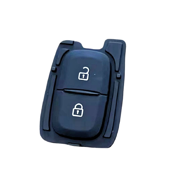 BOUTONS CAOUTCHOUC ADAPTABLES POUR DACIA/ RENAULT 2 BOUTONS CLE DROITE